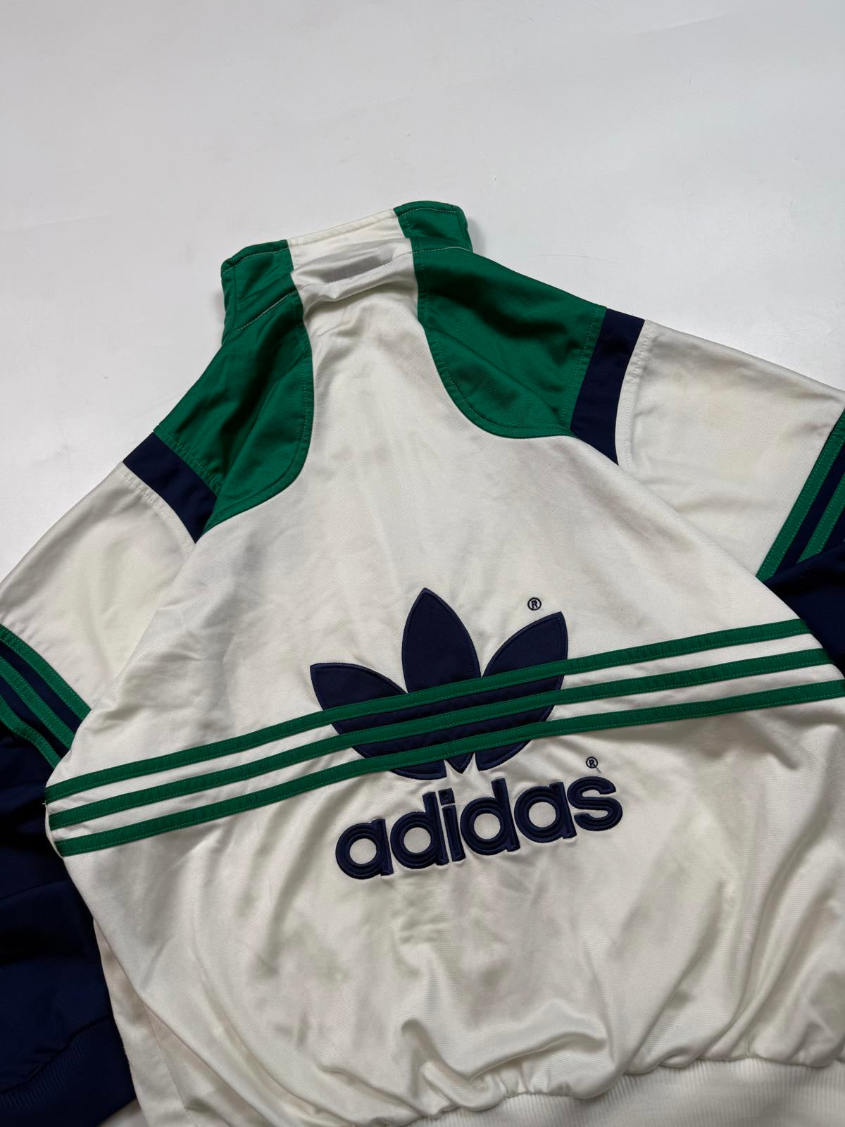 Vintage 90s adidas originals colour block track jacket (L)