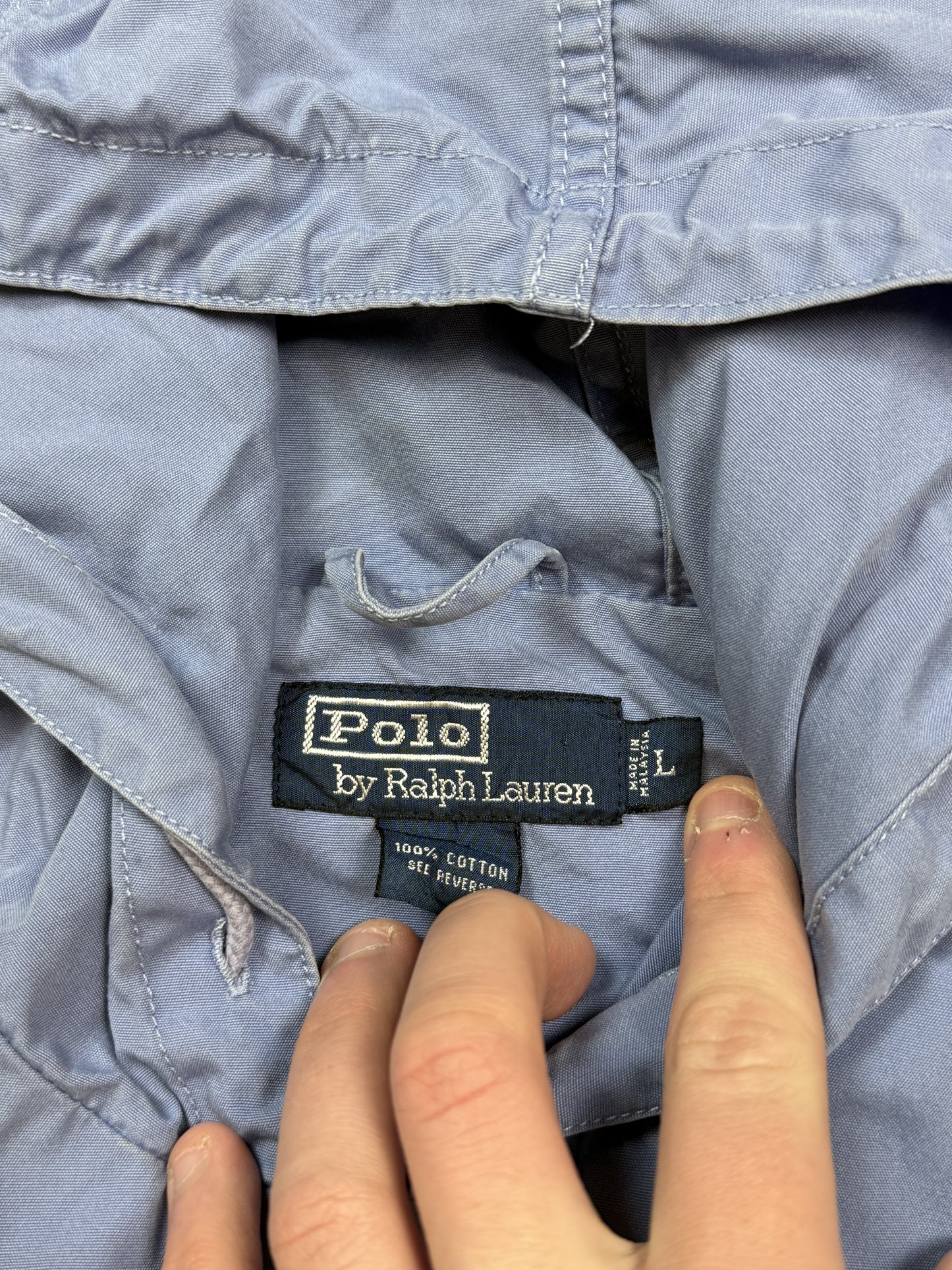 Vintage 90s Polo Ralph Lauren hooded jacket (L)