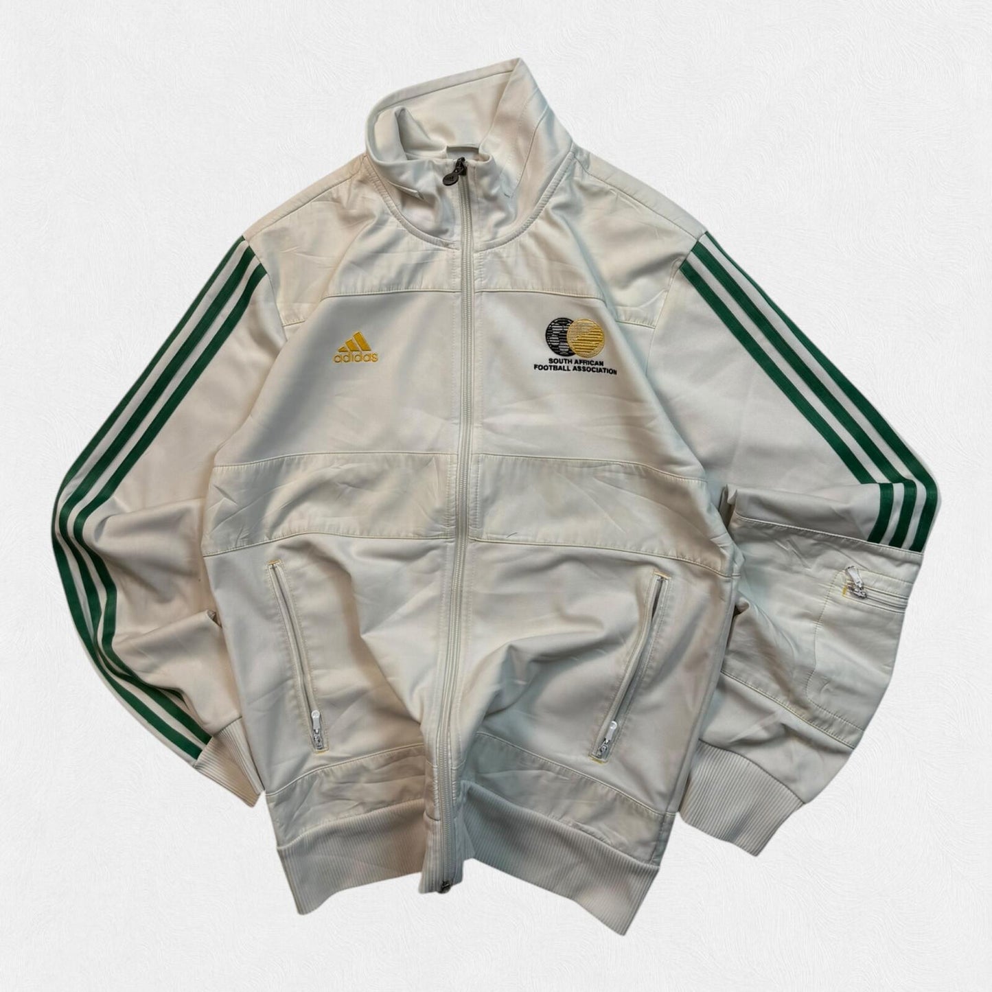 South Africa 2010/11 Adidas football track jacket (M)