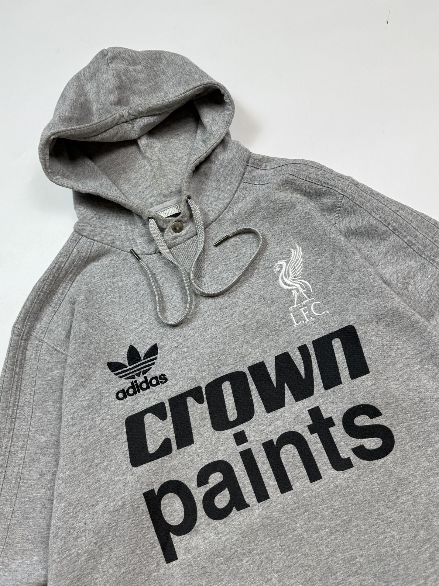 Vintage Liverpool Adidas crown paints hoodie (M)