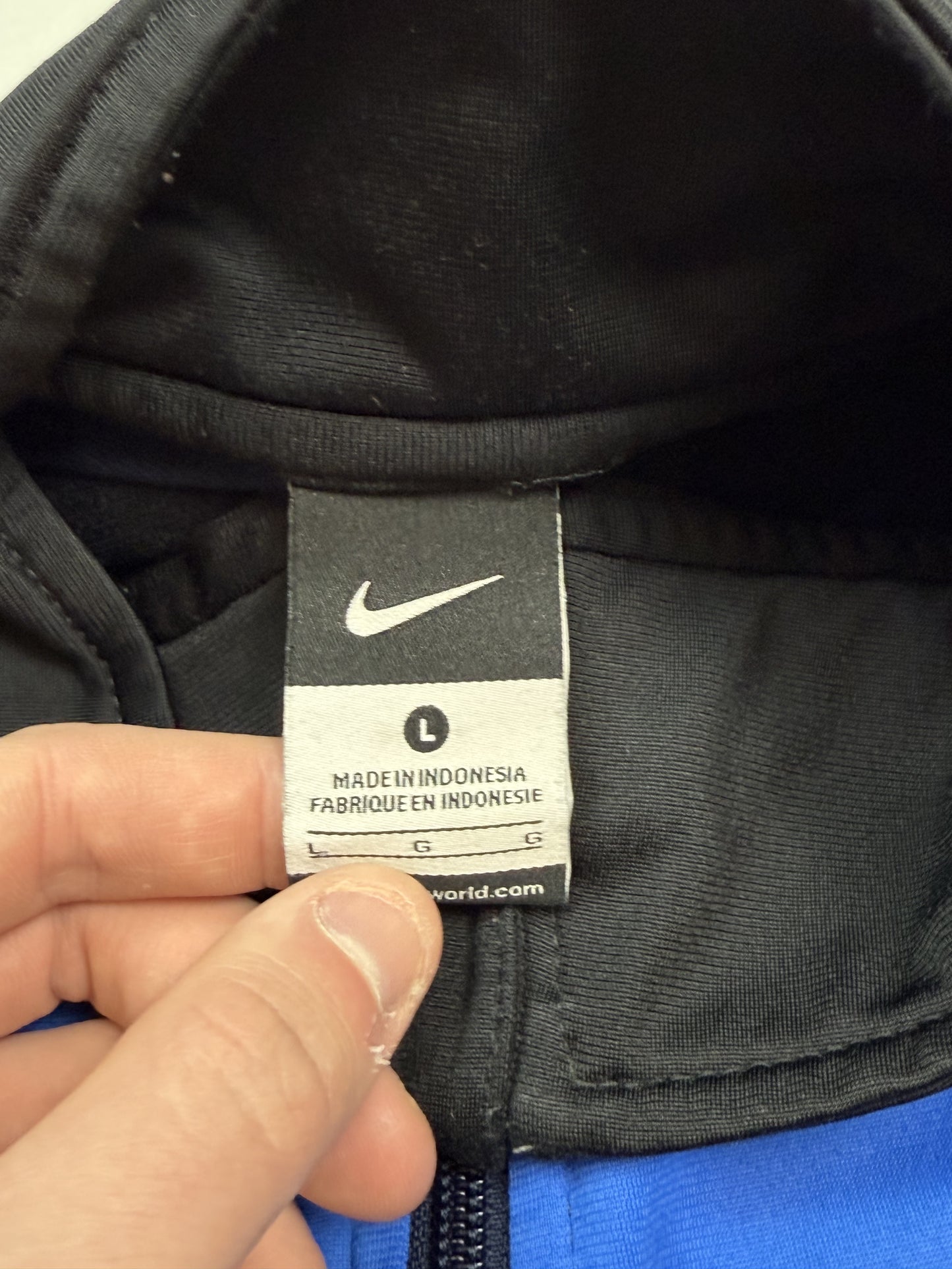 Malaga 2011 Nike football track jacket (L)