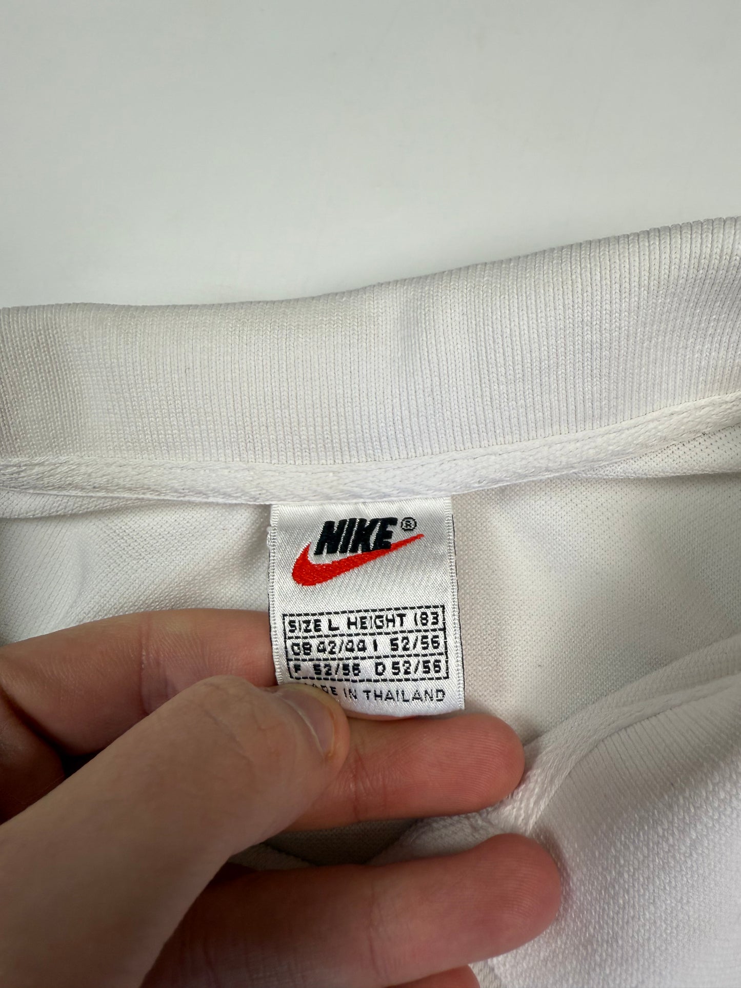 Vintage 90s Nike court polo shirt (L)