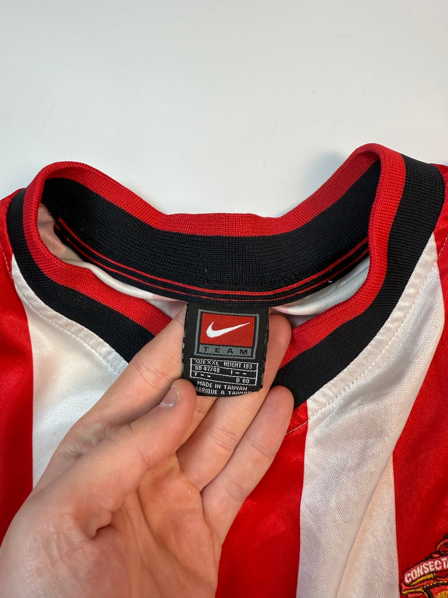 Vintage Sunderland 2000-02 Nike football shirt (XXL)