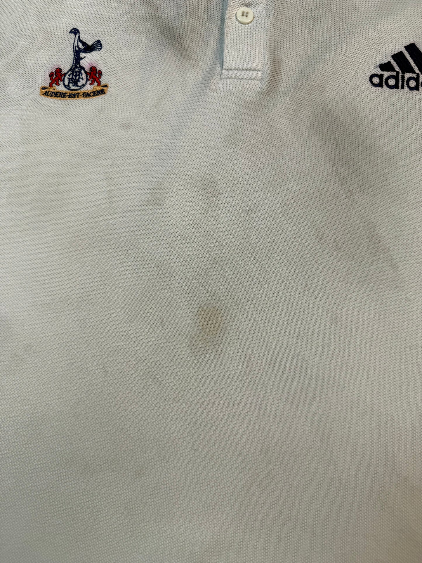 Vintage Tottenham Hotspur 1999/00 Adidas training polo shirt (L)