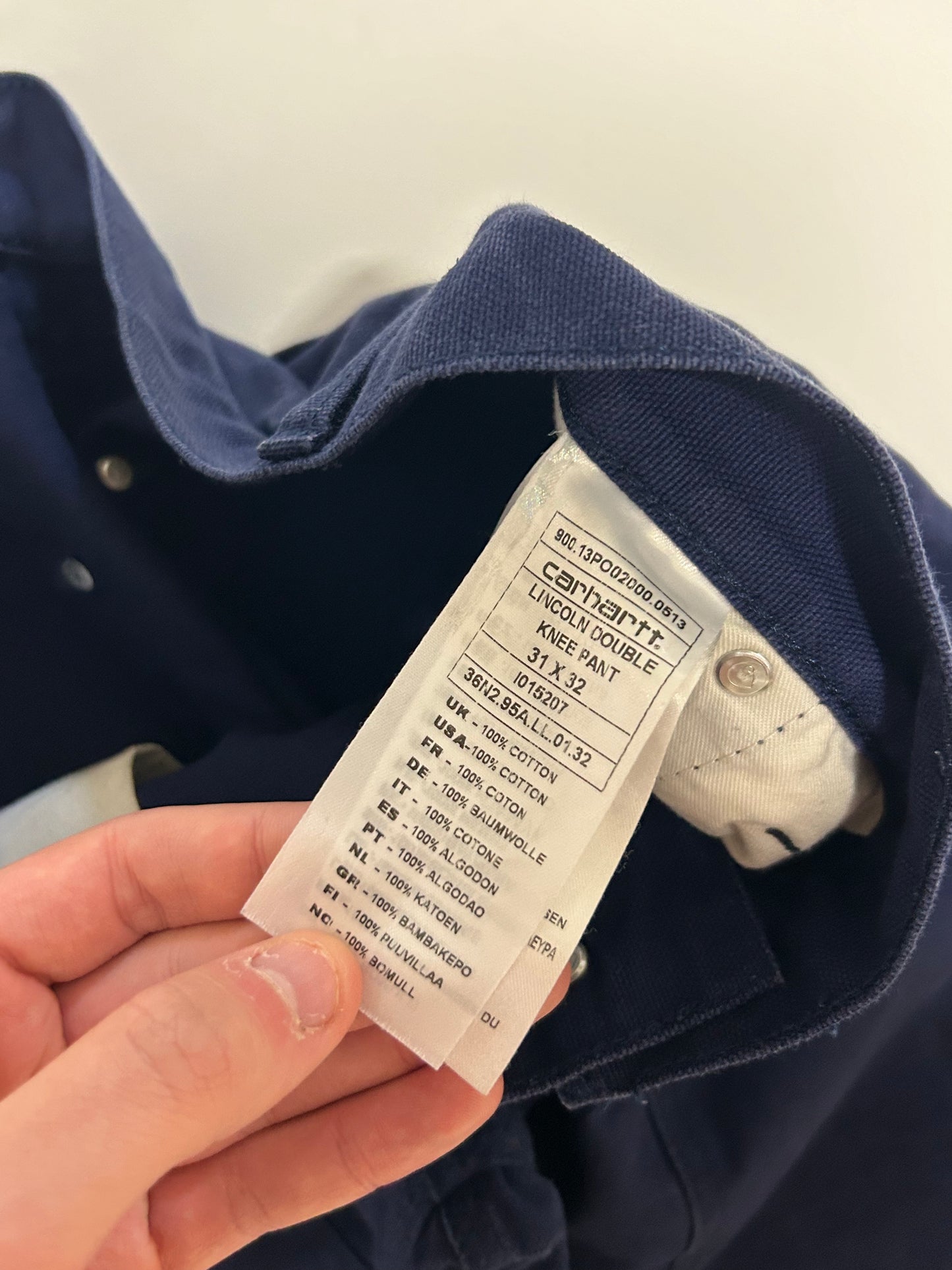 Carhartt double knee carpenter pants (W32)