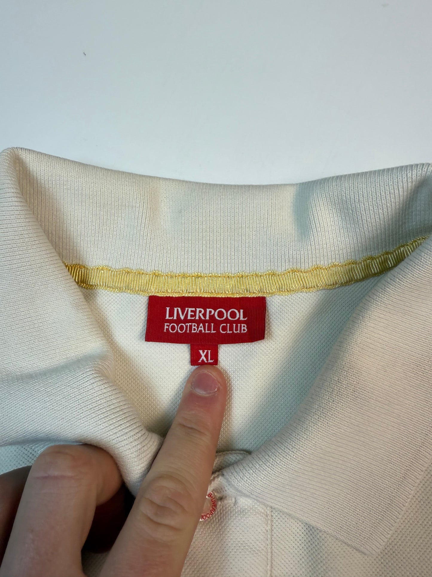 Vintage Liverpool 2005/06 polo shirt (XL)