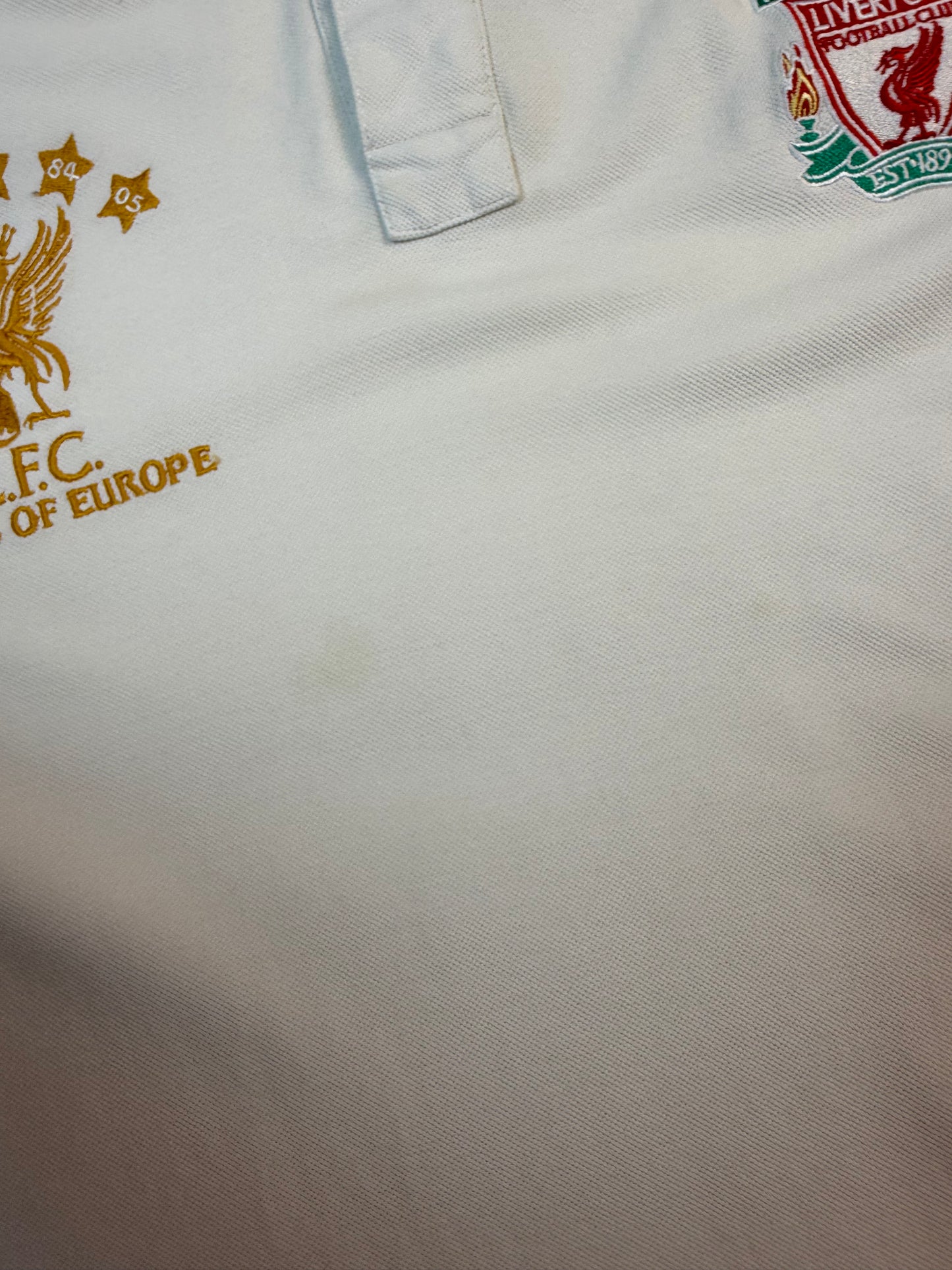 Vintage Liverpool 2005/06 polo shirt (XL)