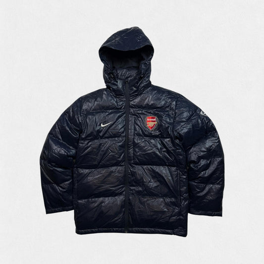 Vintage Arsenal 2006/07 Nike football puffer jacket (L)