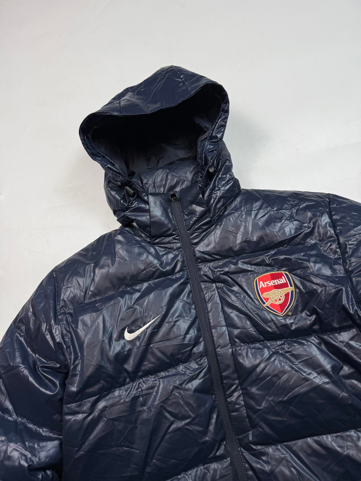 Vintage Arsenal 2006/07 Nike football puffer jacket (L)