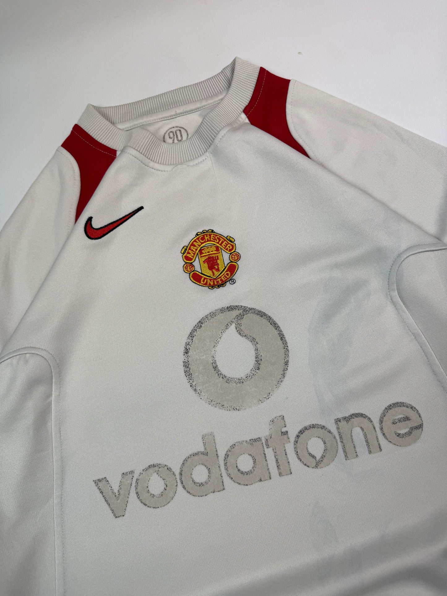 Vintage Manchester United 2005/06 Nike training sweatshirt (L)