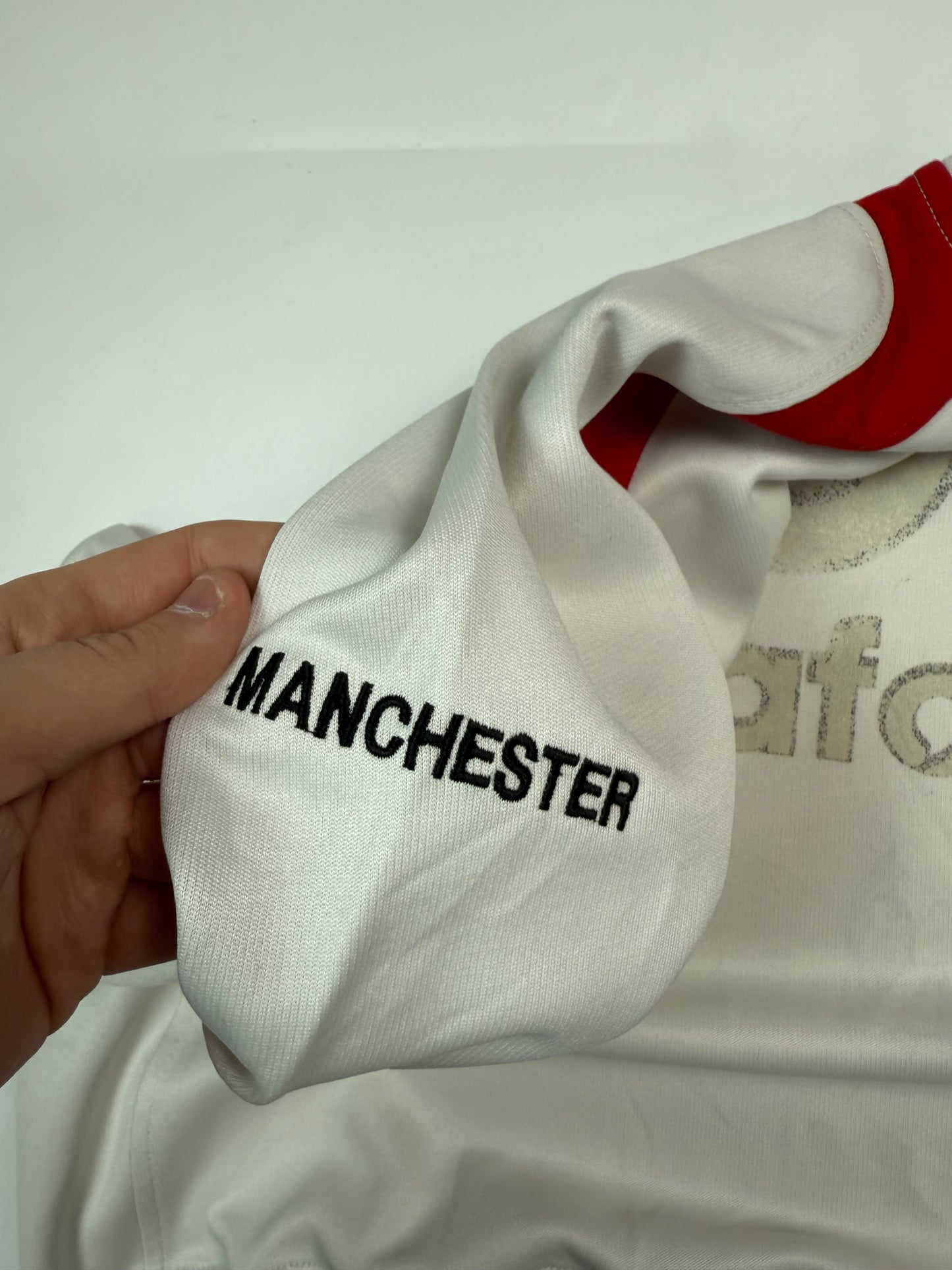 Vintage Manchester United 2005/06 Nike training sweatshirt (L)