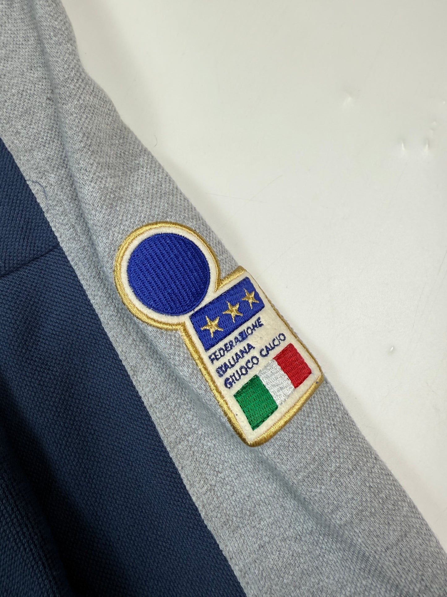 Vintage Italy 1996/97 Nike football quarter zip sweatshirt (XL)