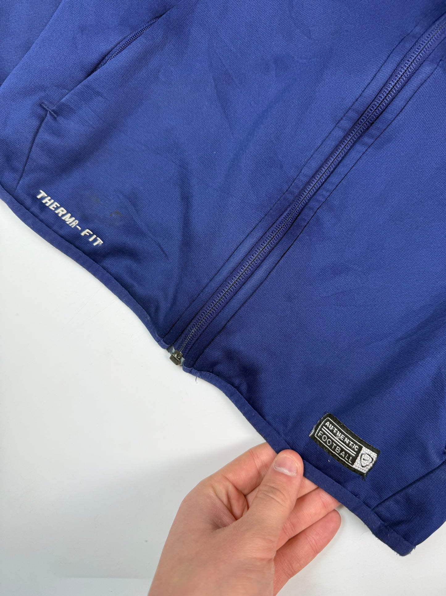 Barcelona 2015/16 Nike hooded track top (S)