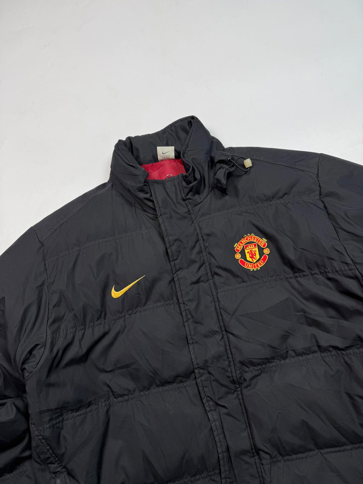 Vintage Manchester United Nike football puffer jacket (XL)