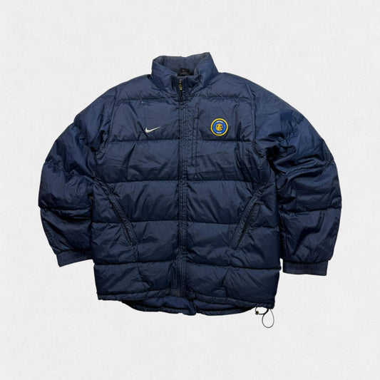 Vintage Inter Milan 2003/04 Nike football puffer jacket (L)