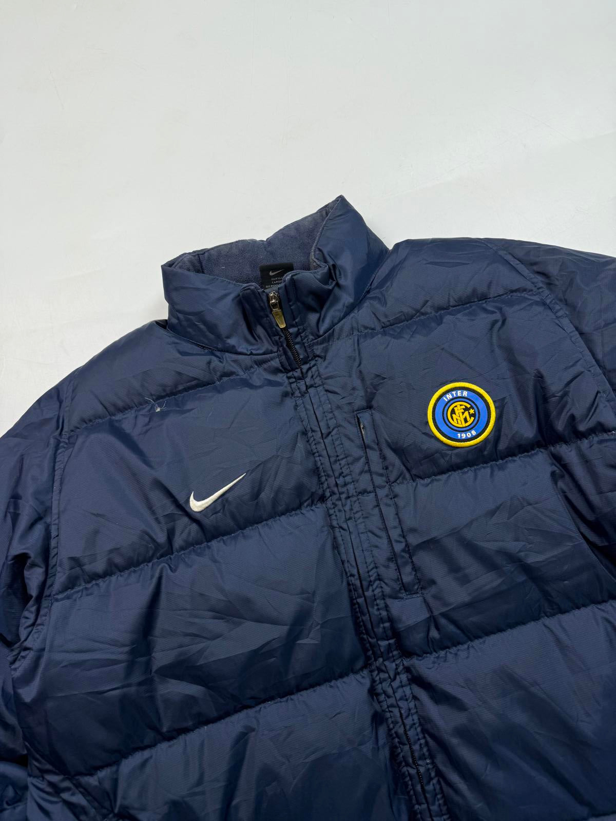 Vintage Inter Milan 2003/04 Nike football puffer jacket (L)