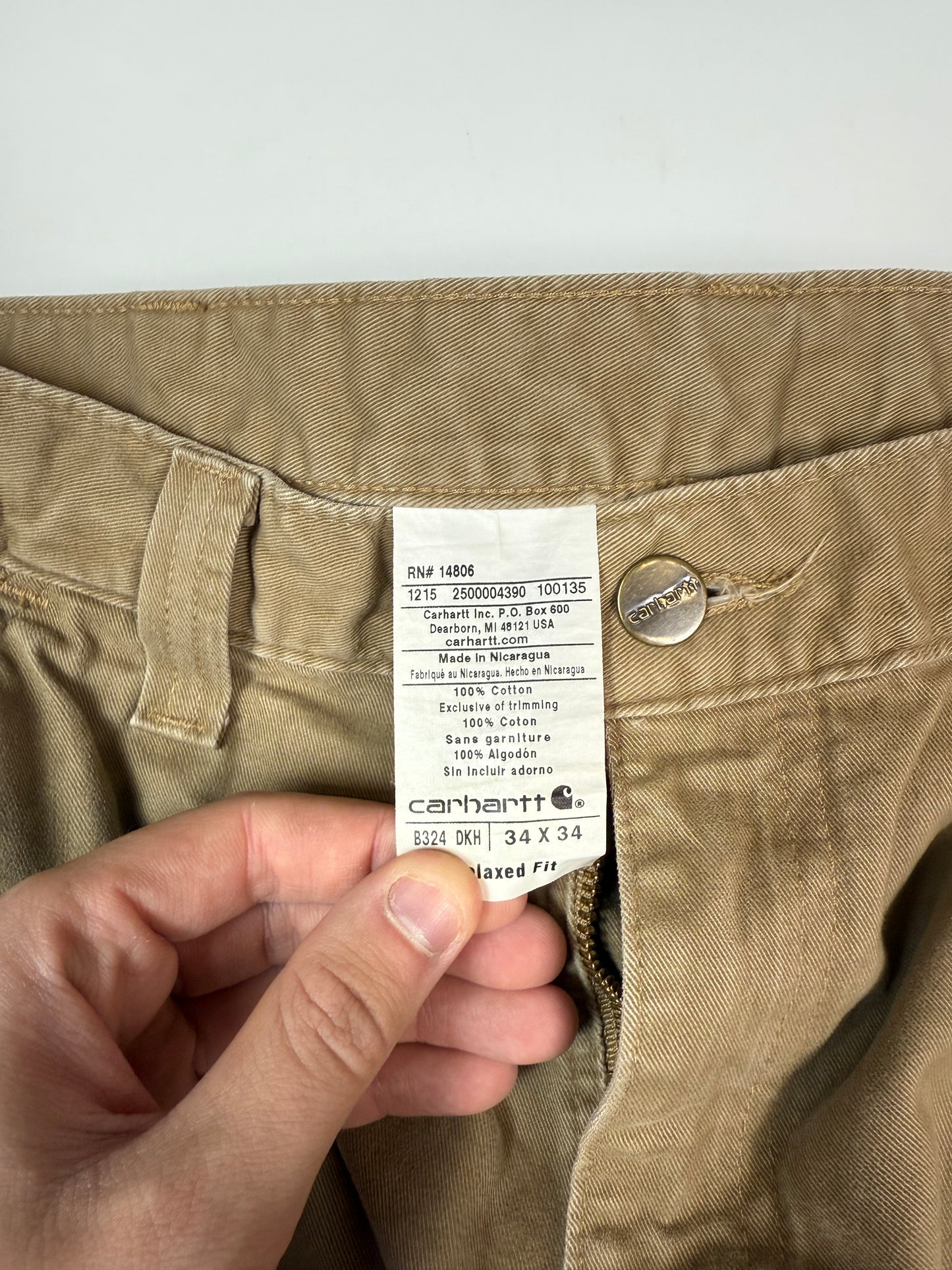 Carhartt baggy carpenter pants (W34)