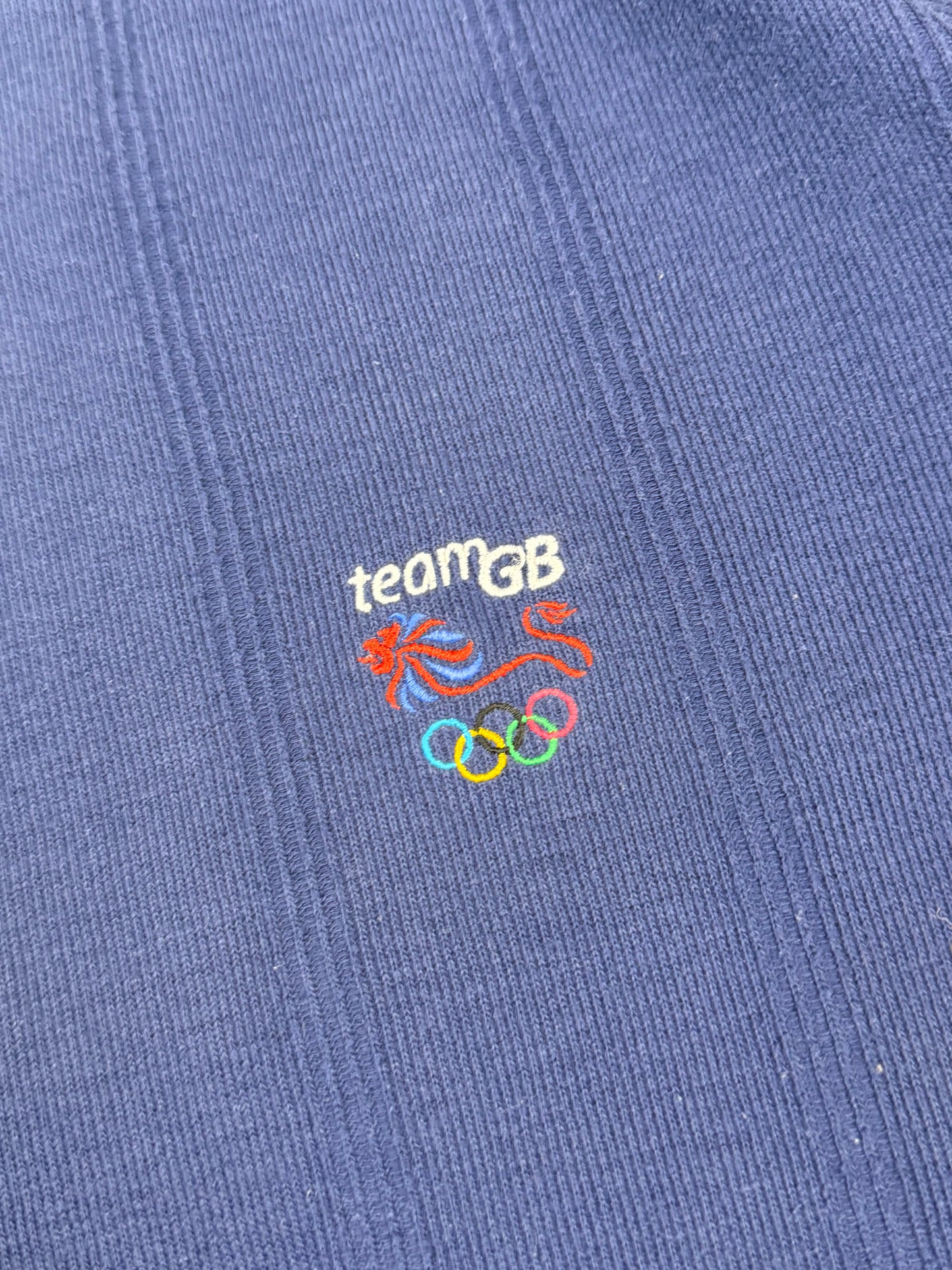 Vintage Great Britain Adidas olympic games polo shirt (L)
