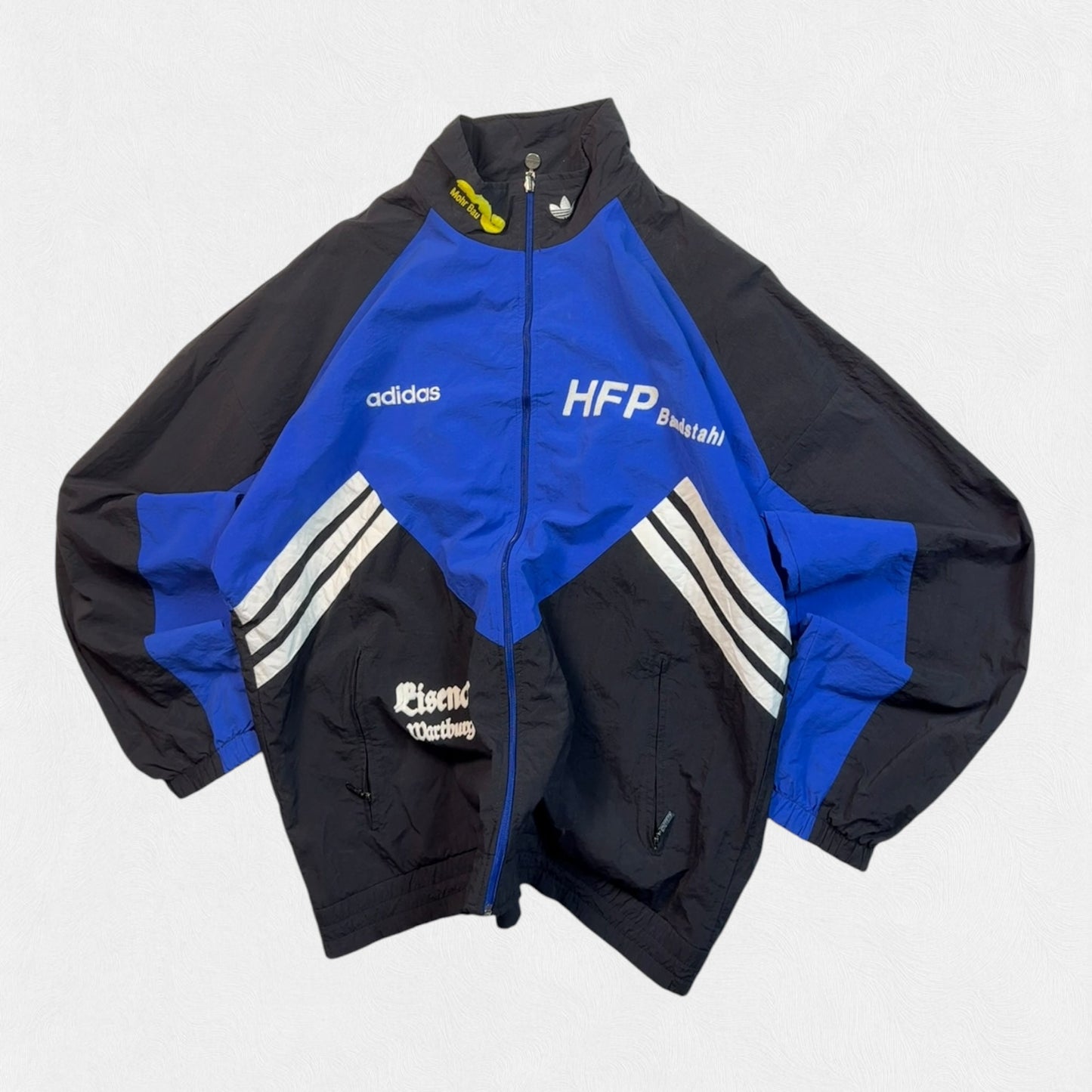 Vintage 80s Adidas originals reversible track jacket (XL)