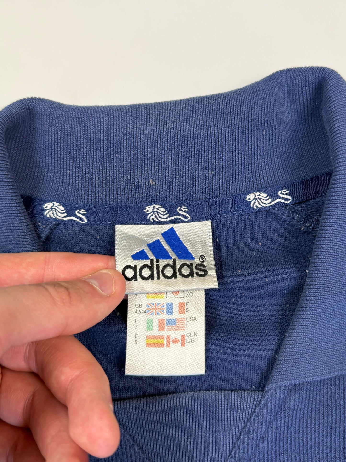 Vintage Great Britain Adidas olympic games polo shirt (L)