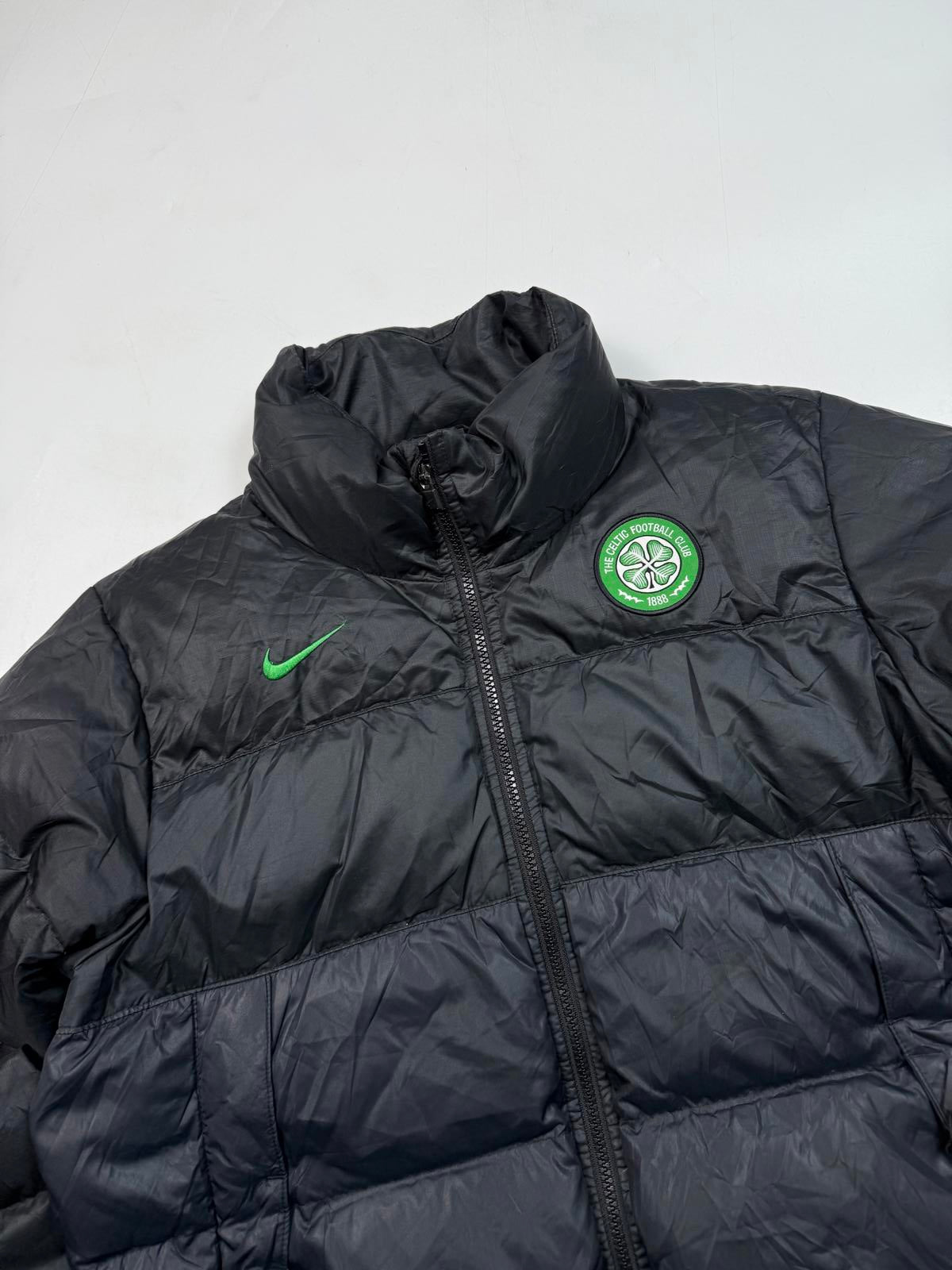 Celtic 2012/13 Nike football puffer jacket (M)
