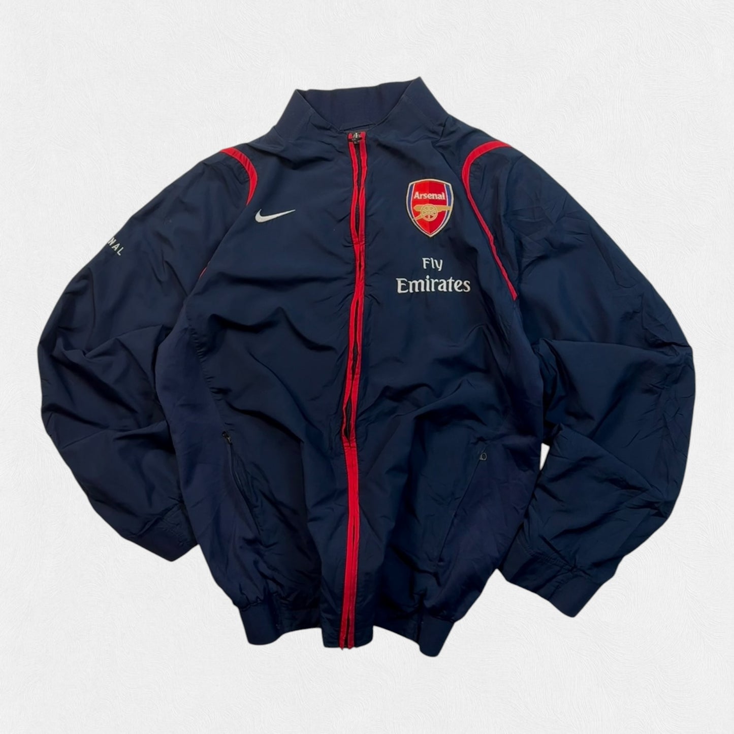 Vintage Arsenal 2006/07 Nike football track jacket (L)
