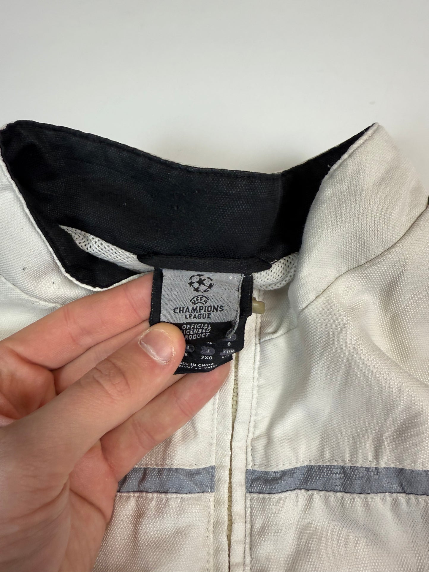 Vintage Real Madrid 2004/05 Adidas Champions league track jacket (L)