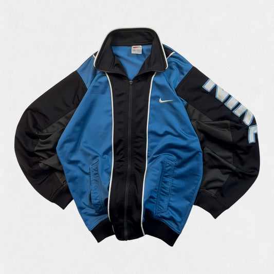 Vintage 90s Nike spell out track jacket (S)