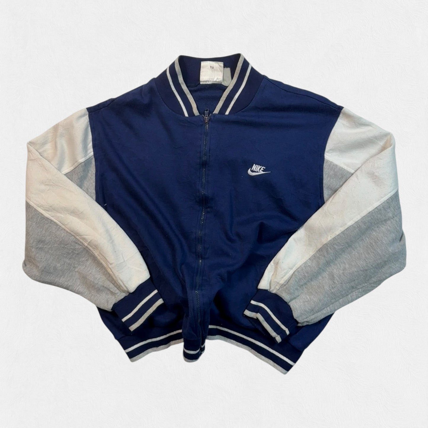 Vintage 80s Nike colour block track top (L)