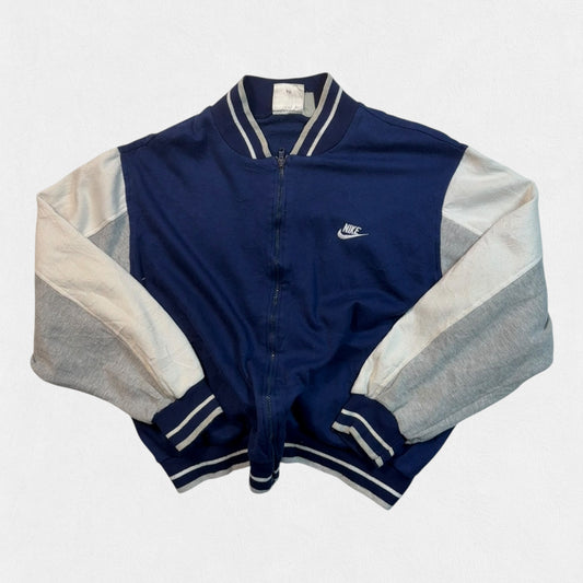 Vintage 80s Nike colour block track top (L)