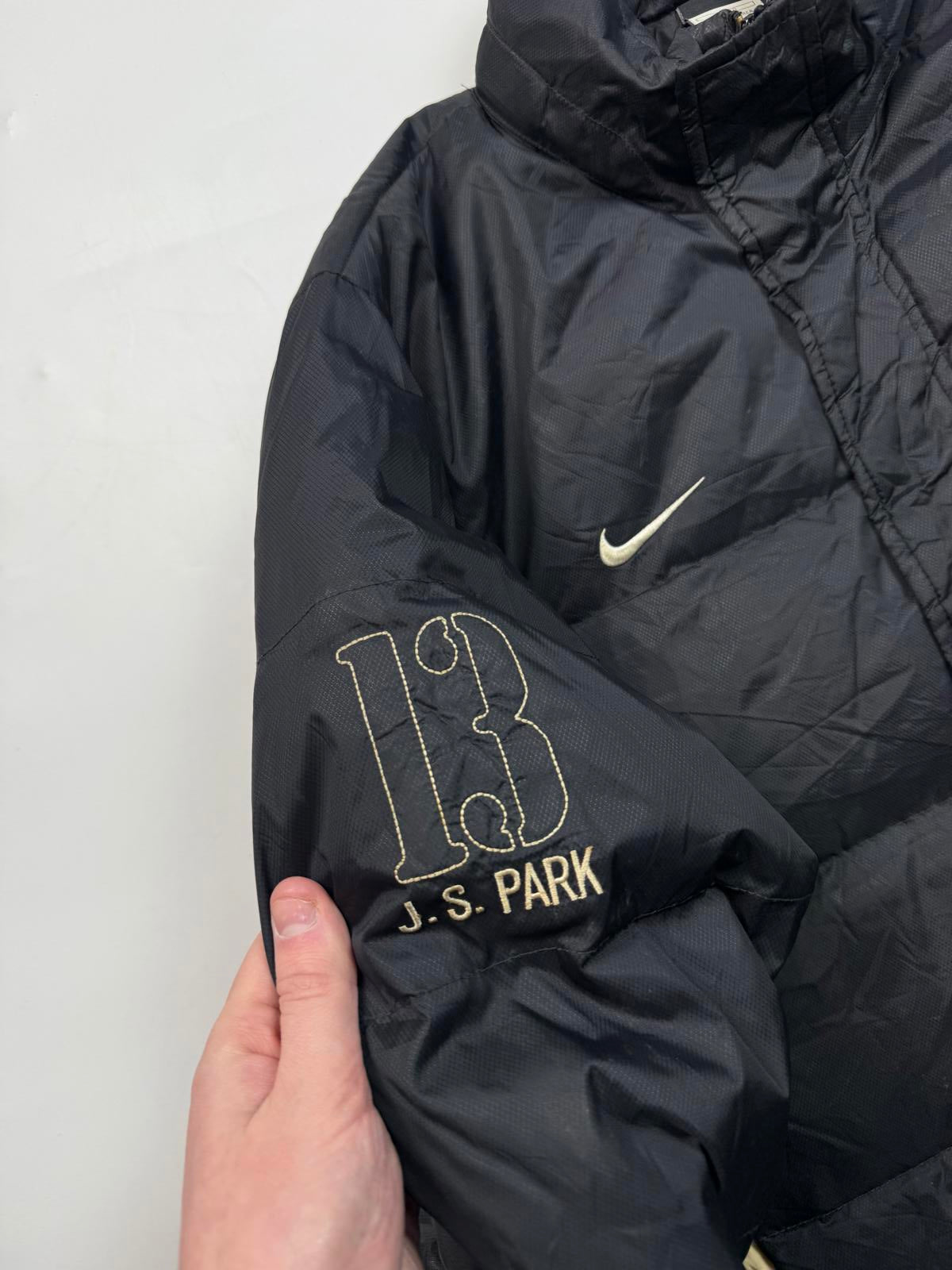 Vintage Manchester United 2006/07 Nike football puffer jacket (L)
