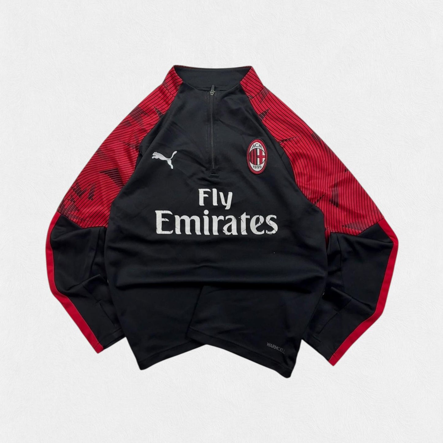 AC Milan 2019/20 quarter zip training top (S)