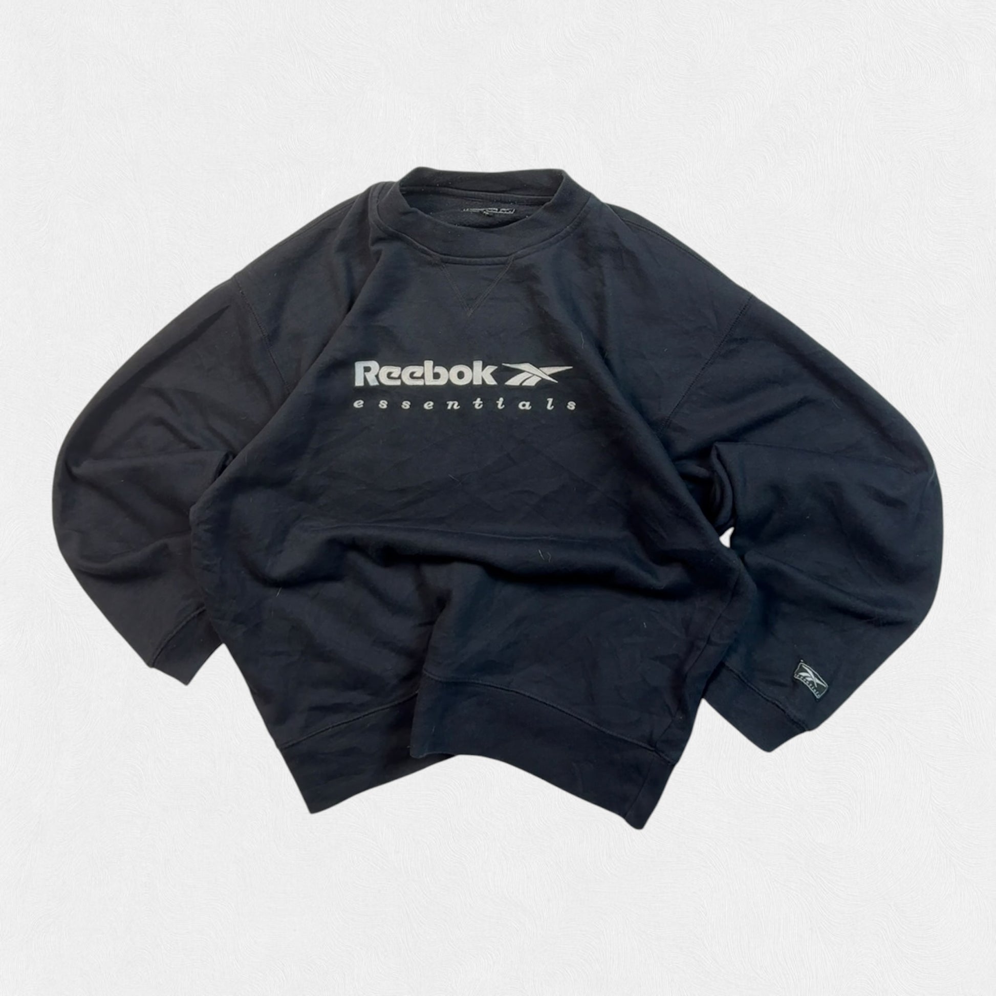 Vintage 90s Reebok essentials spell out sweatshirt (S)