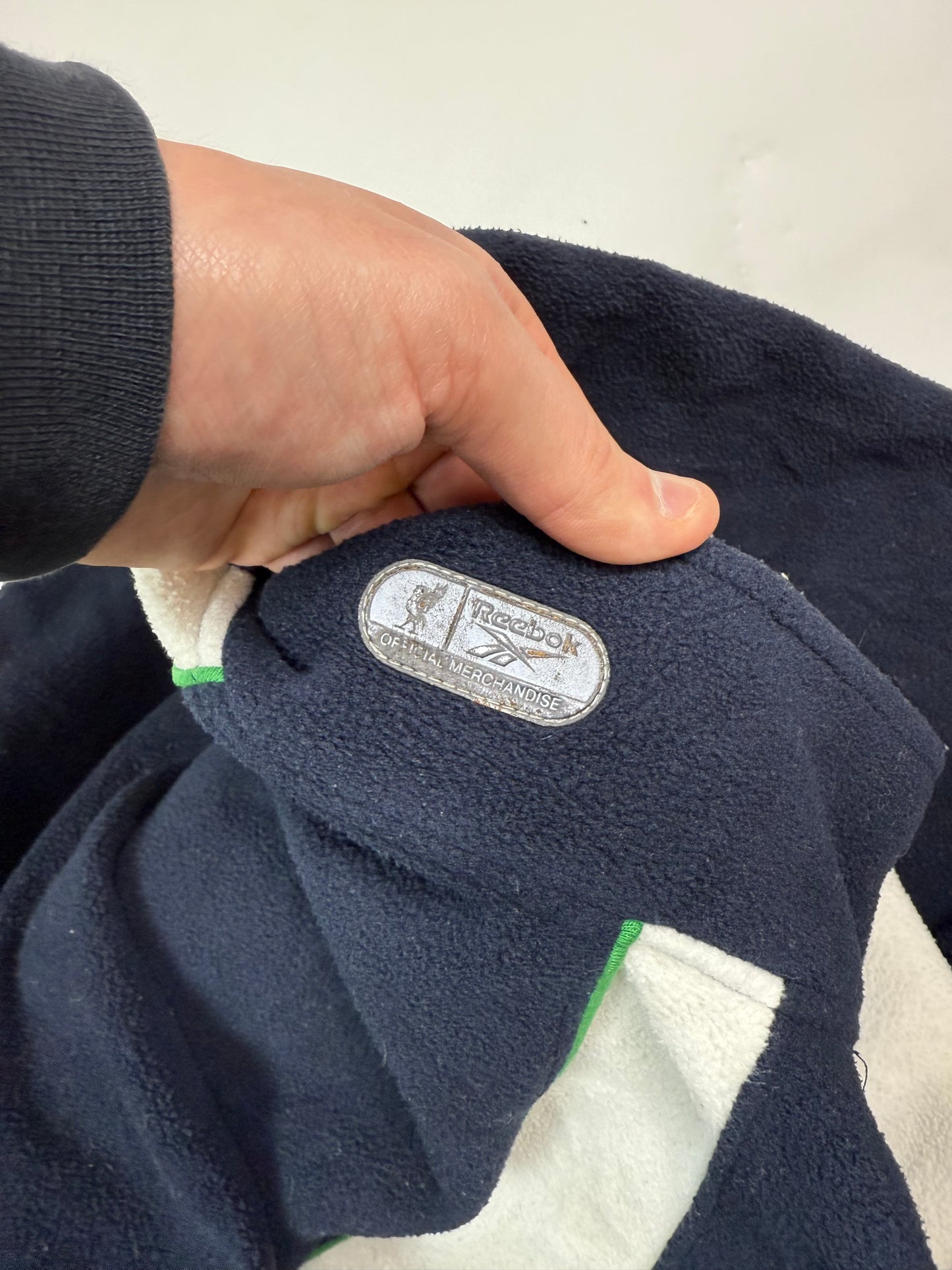 Vintage Liverpool 1999 Reebok football training fleece (S)