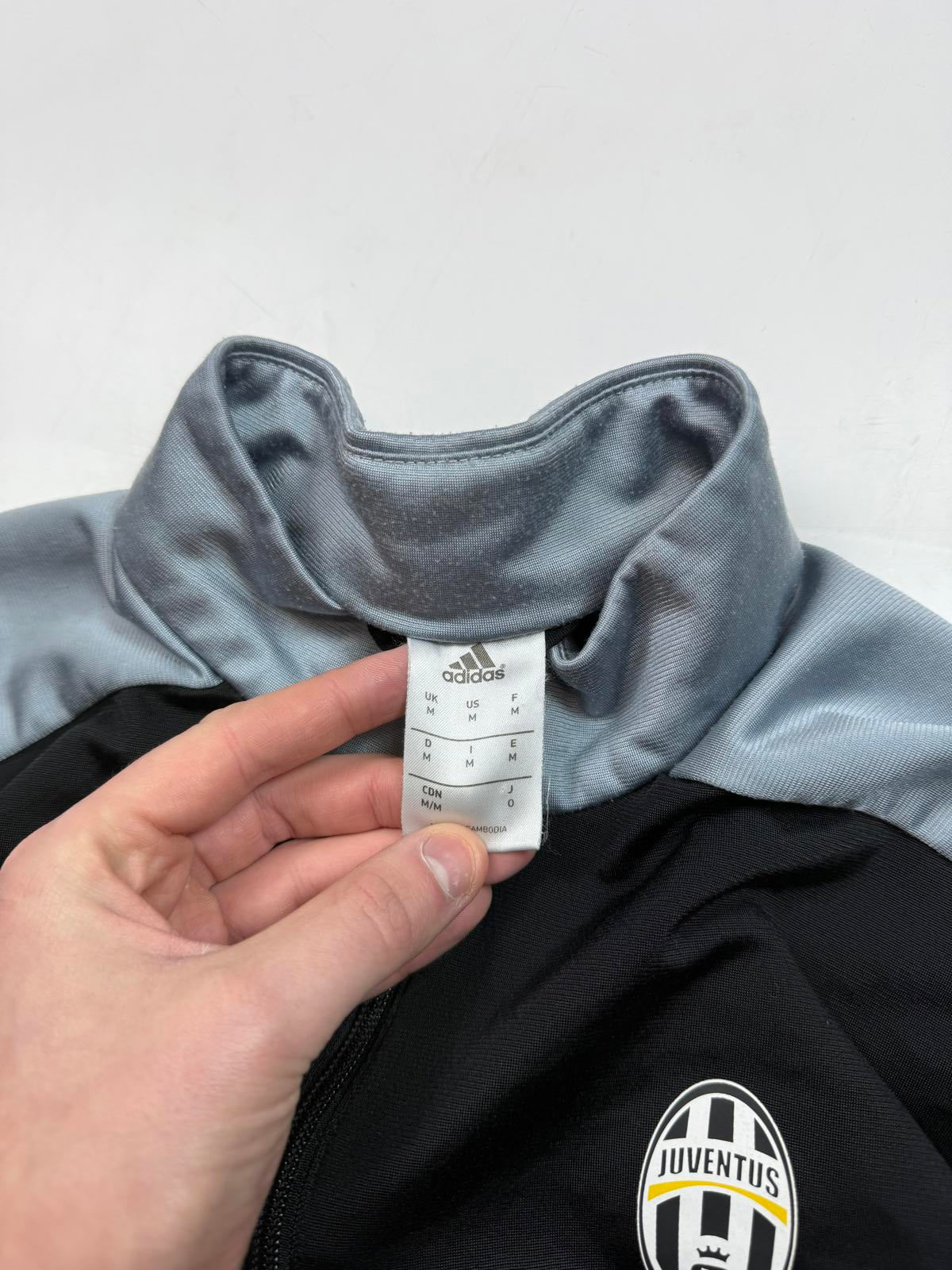 Juventus academy adidas football track jacket (M)
