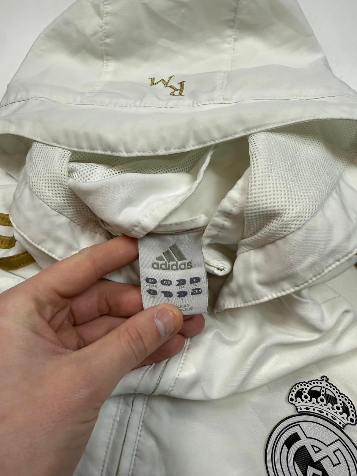 Vintage Real Madrid 2011/12 adidas football track jacket (M)