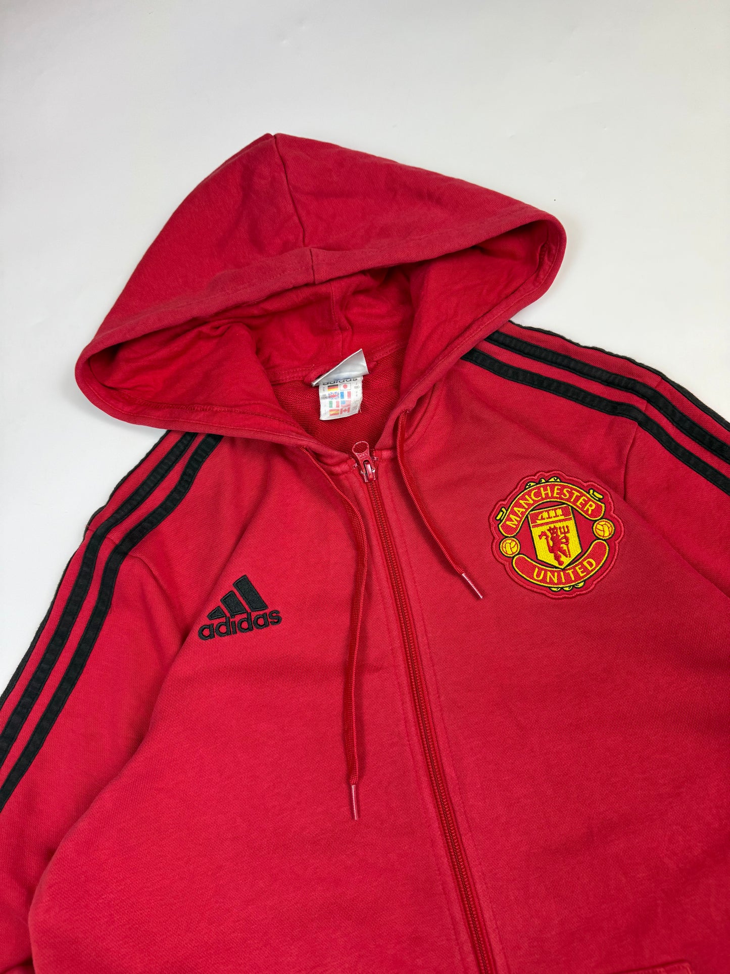 Manchester United 2018/19 Adidas zip up hoodie (L)