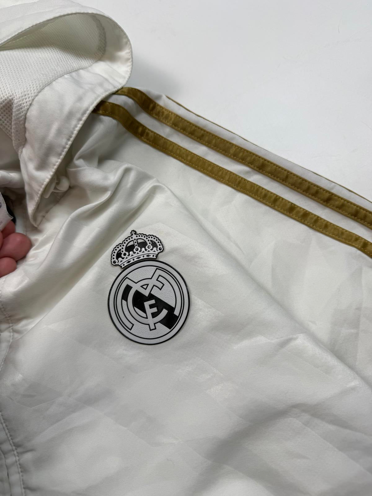 Vintage Real Madrid 2011/12 adidas football track jacket (M)