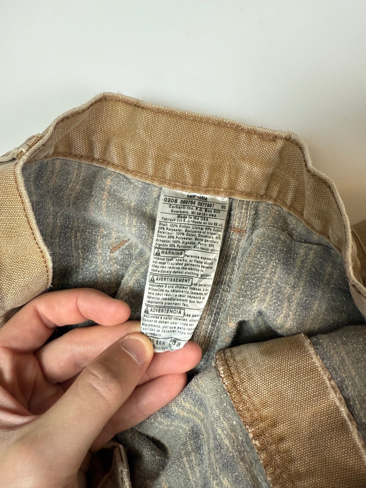 Vintage Carhartt baggy carpenter pants (W36)