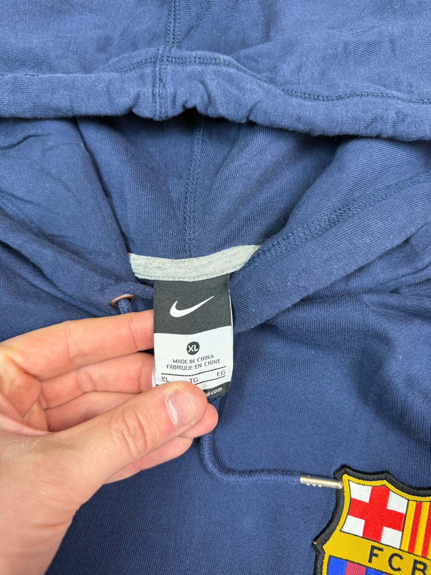 FC Barcelona 2012/13 Nike football hoodie (XL)