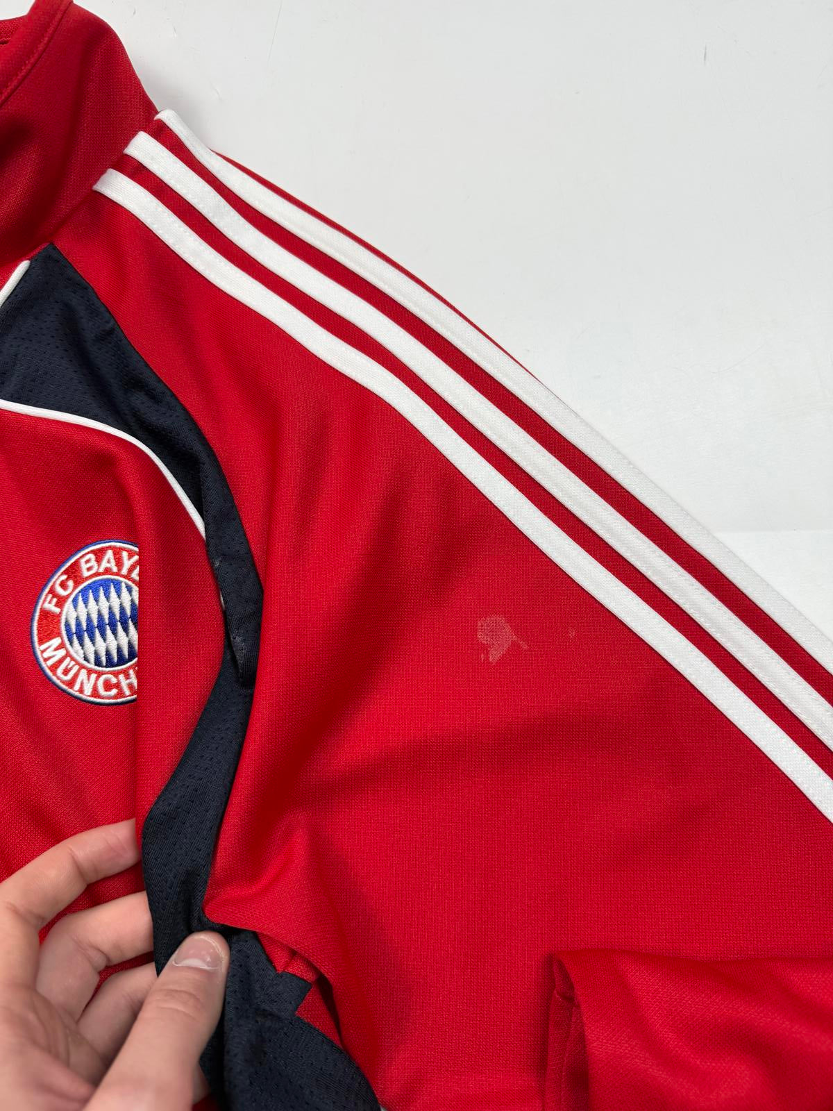 Vintage Bayern Munich 2008/09 Adidas football track jacket (M)
