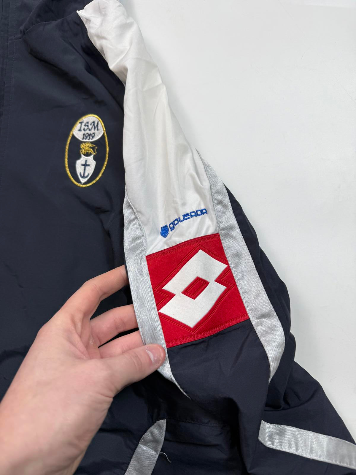 Vintage Italy Lotto football track jacket (XXL)