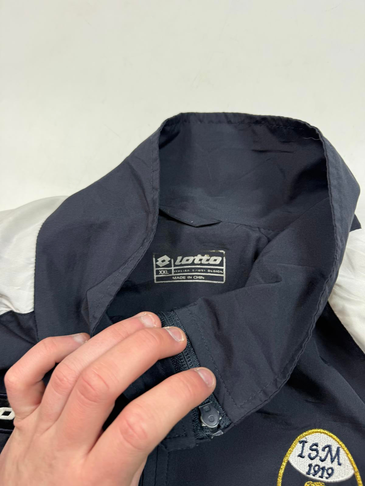 Vintage Italy Lotto football track jacket (XXL)