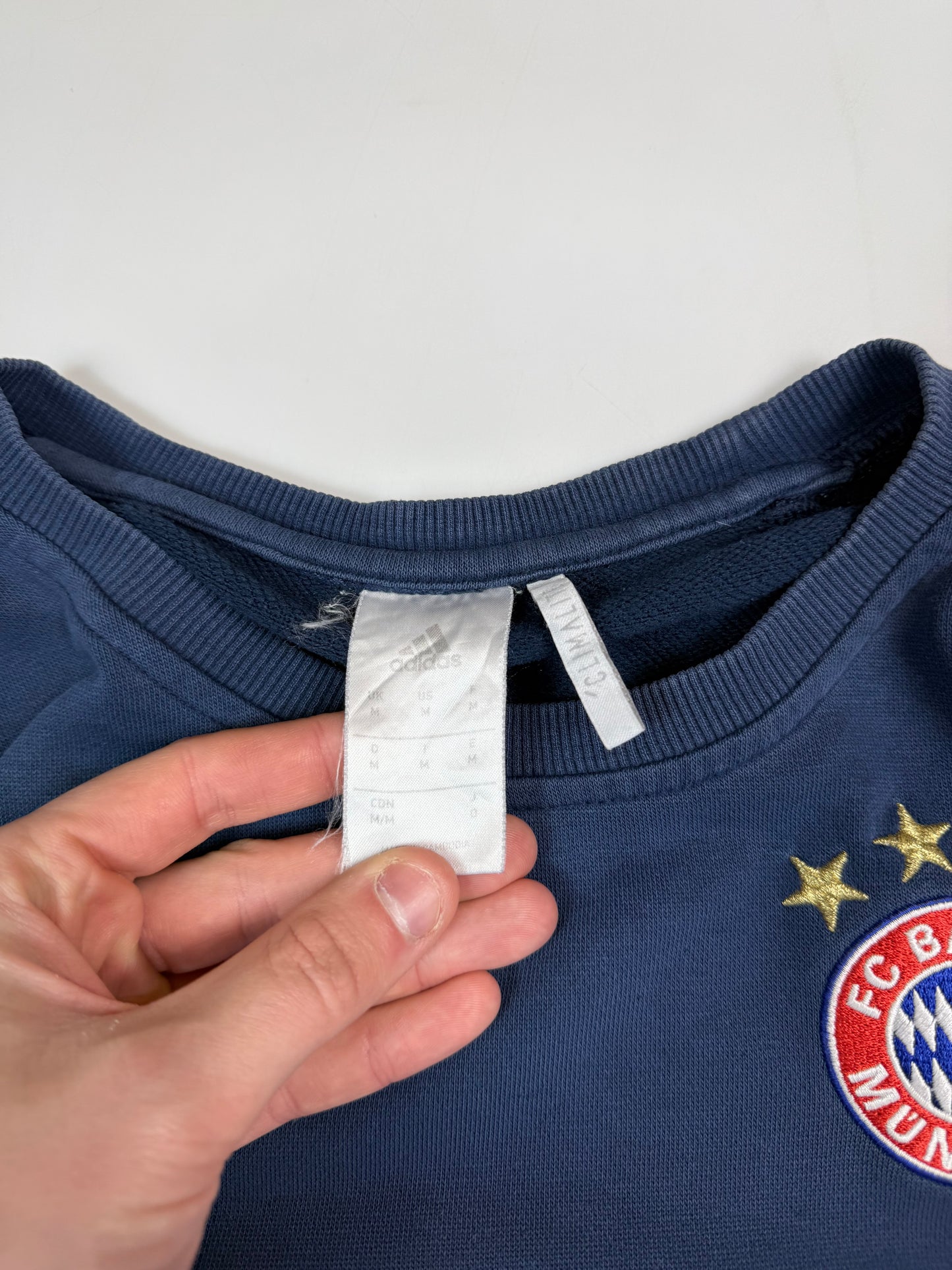 Bayern Munich 2017/18 Adidas football training sweatshirt (M)