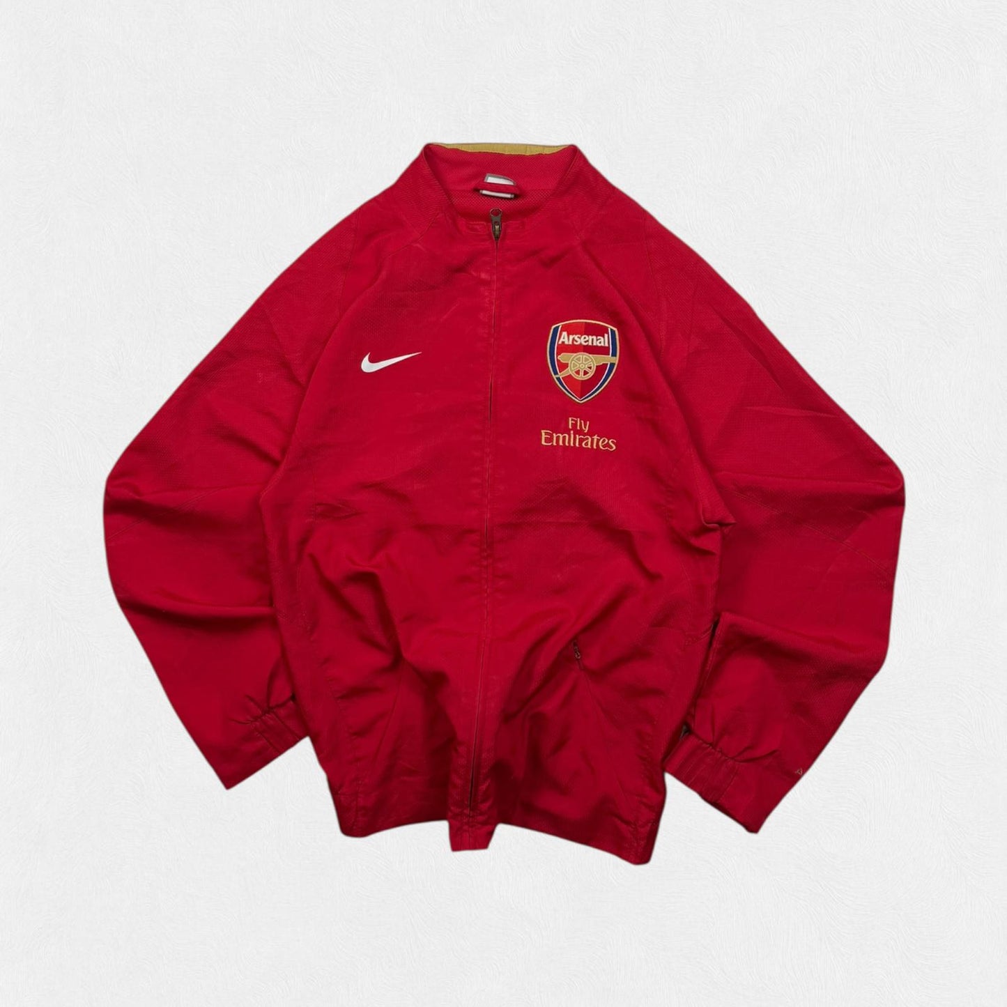 Vintage Arsenal 2008/09 Nike football track jacket (S)