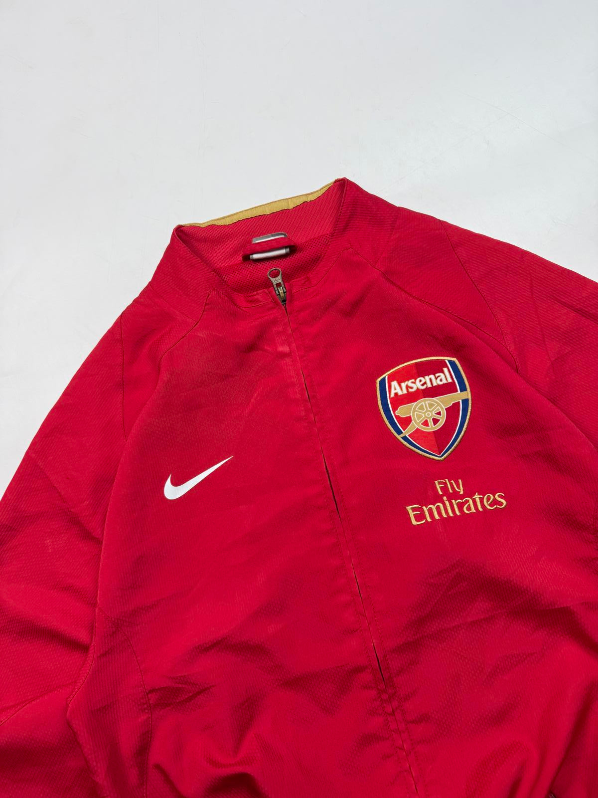 Vintage Arsenal 2008/09 Nike football track jacket (S)