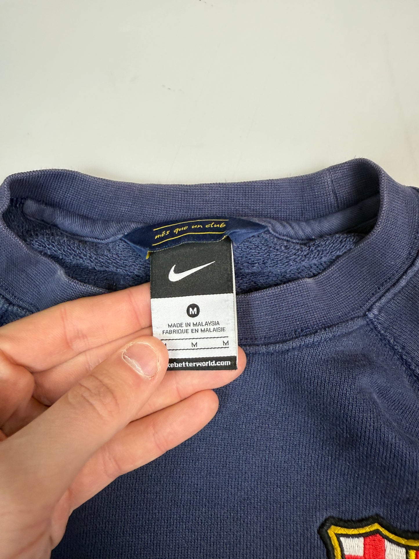 FC Barcelona 2014/15 Nike football sweatshirt (M)