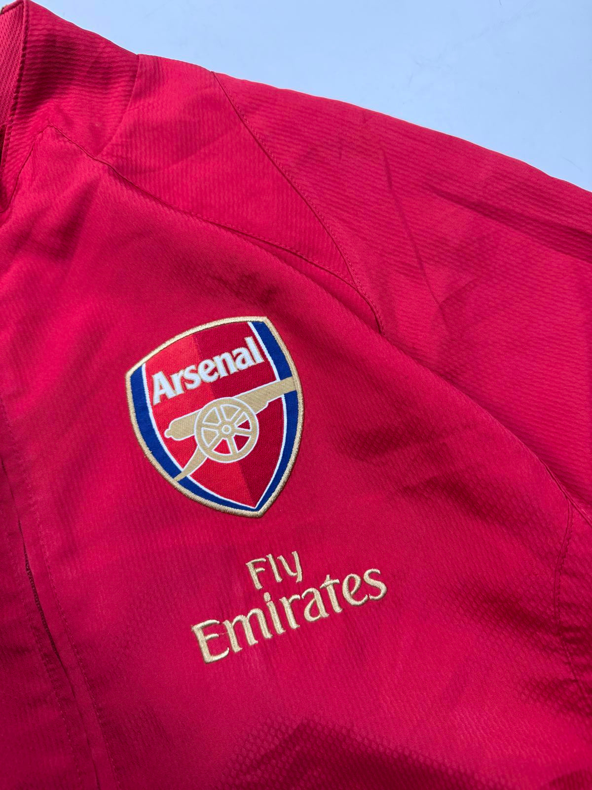 Vintage Arsenal 2008/09 Nike football track jacket (S)