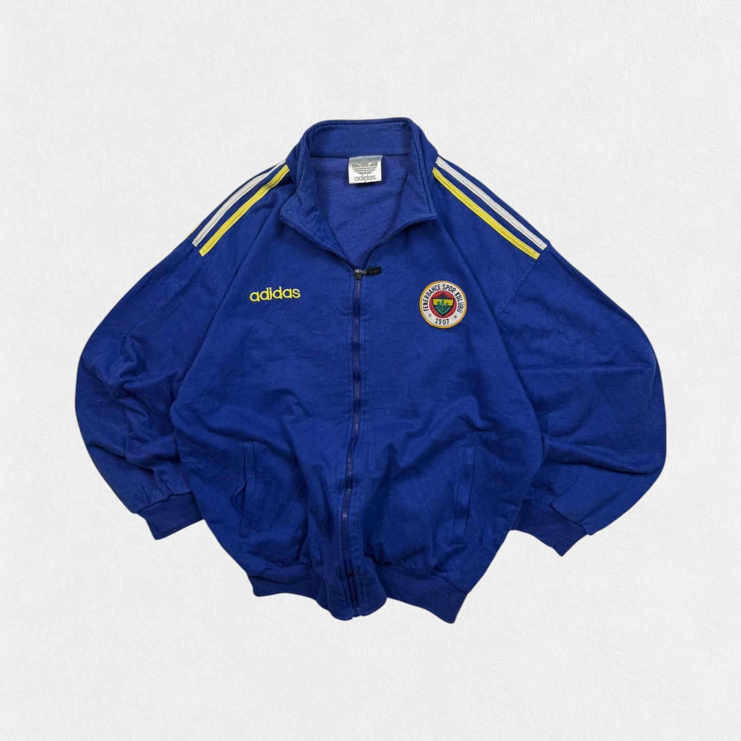 Vintage 90s Fenerbahce adidas originals track top (M)