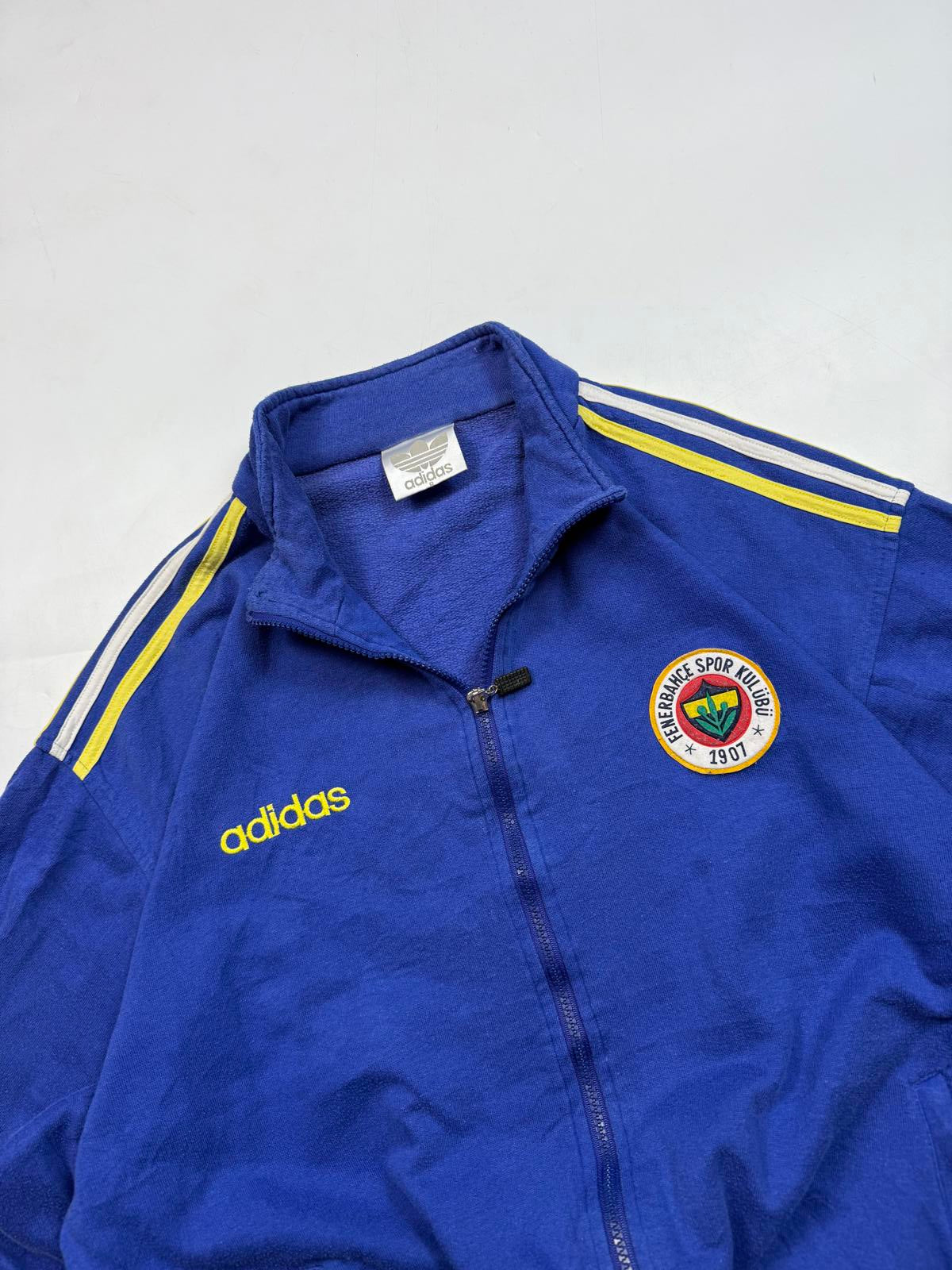 Vintage 90s Fenerbahce adidas originals track top (M)